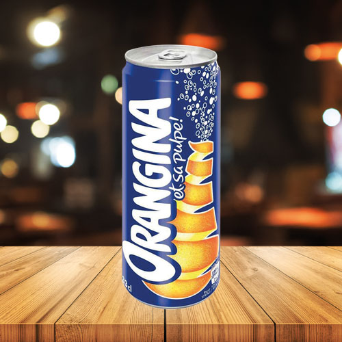 Photo Canette Orangina