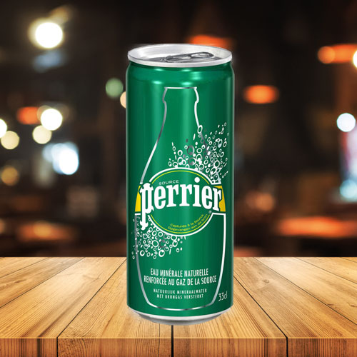 Photo canette Perrier 33cl