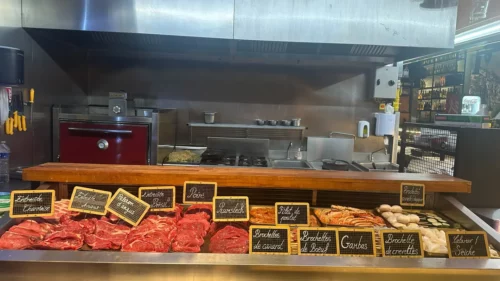 Buffet de viandes maturées